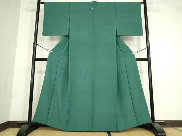 平和屋着物●上質な色無地 天鵞絨色 正絹 逸品 DAAY9285az
