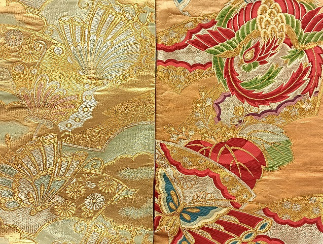平和屋着物■袋帯 西陣 まとめて100点 鳳凰 蝶 更紗 花柄 七宝 正倉院 金銀糸 など 着用可能多数 未使用品あり 全て正絹 mmm036