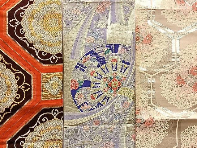 平和屋着物■袋帯 西陣 まとめて100点 鳳凰 鶴 鴛鴦 孔雀 更紗 花柄 宝相華 正倉院 金銀糸 など 着用可能多数 未使用品有 全て正絹 mmm026