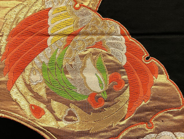 平和屋着物■袋帯 西陣 まとめて100点 向かい鳳凰 鶴 向かい蝶 風景 更紗 正倉院 佐賀錦 服部織物 金銀糸 未使用品あり 全て正絹 mmm042