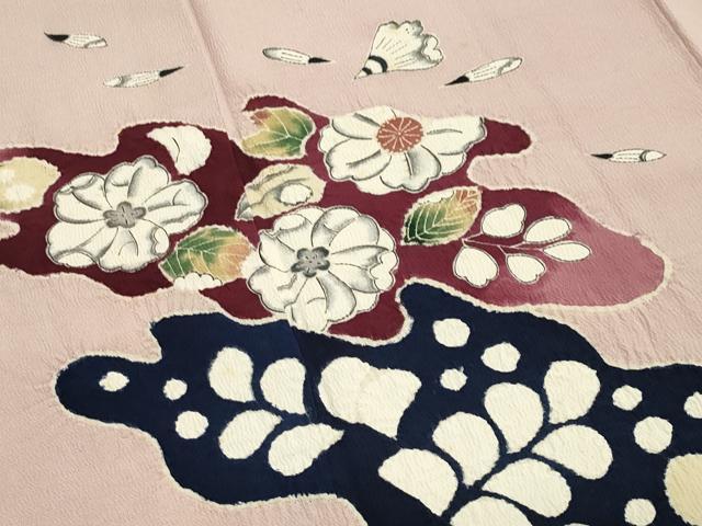 平和屋着物●訪問着 辻が花 絞り 正絹 逸品 CABA1361gh