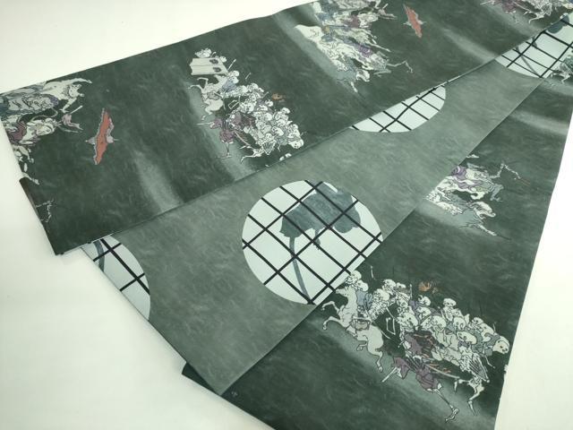 平和屋着物●極上 撫松庵 両面 太鼓柄 京袋帯 妖怪 逸品 未使用 DZAB2025kh6