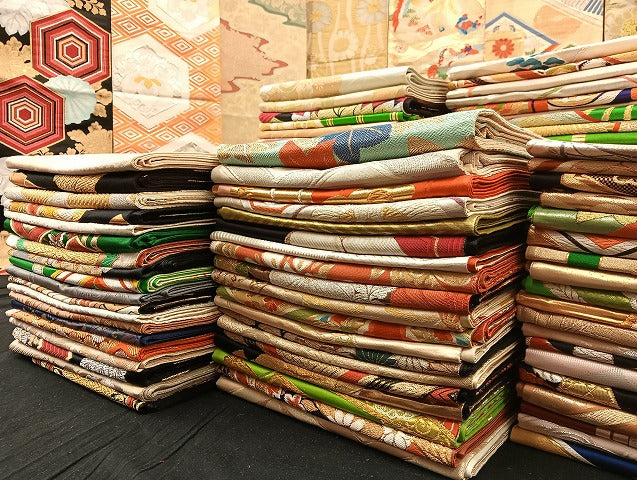 平和屋着物■袋帯 西陣 まとめて100点 鳳凰 向かい鶴 向かい蝶 花柄 正倉院 佐賀錦 山一織物 金銀糸 など 未使用品あり 全て正絹 mmm066
