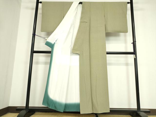 平和屋着物●江戸小紋 角通し 健勝苑扱い 正絹 逸品 DAAY9364az