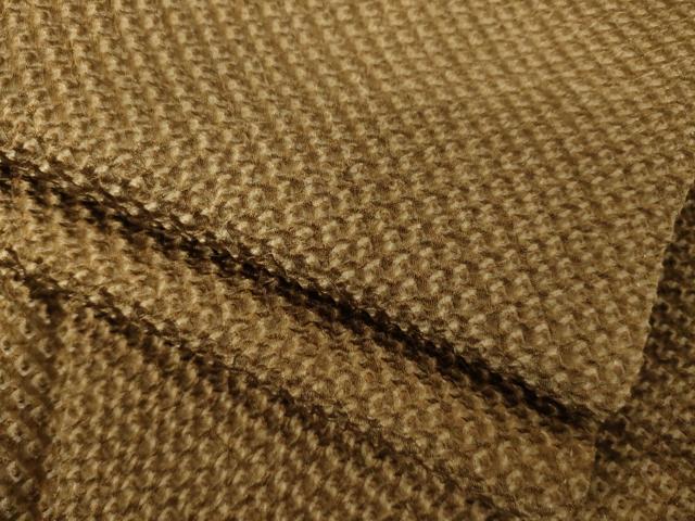 平和屋着物●大変加工の良い小紋 総絞り 正絹 逸品 AABD1134ck