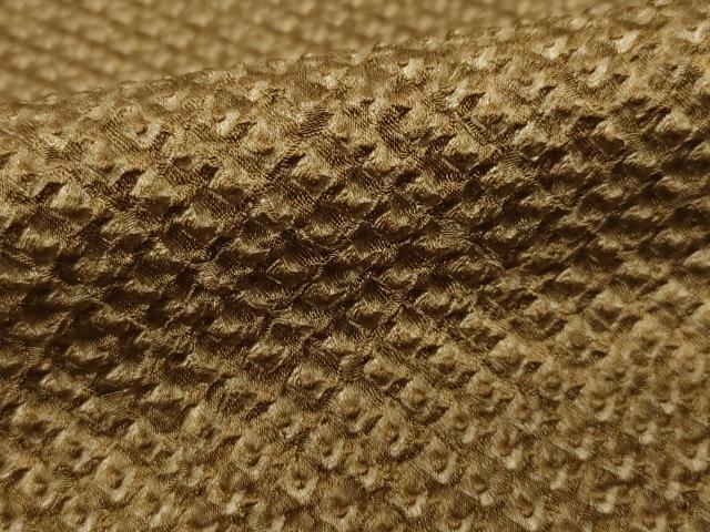 平和屋着物●大変加工の良い小紋 総絞り 正絹 逸品 AABD1134ck