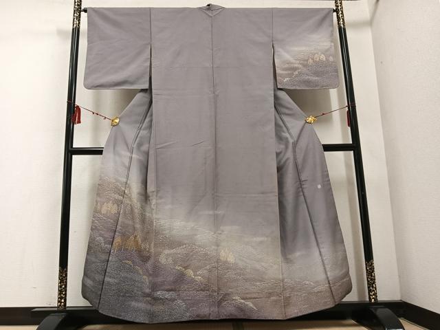 平和屋着物○石川県指定無形文化財 牛首紬 白山工房 手織り 訪問