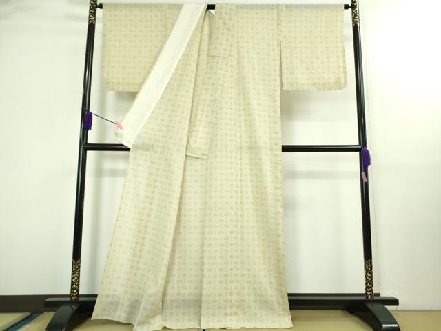 平和屋本店*極上 夏物 本塩沢 夏塩沢 飾蜀文 逸品 DZAA4701kh6