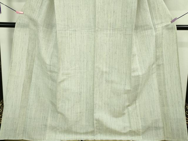 平和屋本店*希少 夏物 本場結城紬 重要無形文化財 小倉太々 伝統工芸士 大久保雅道 藍染 醗酵建 証紙付き 逸品 DZAA4267kh6