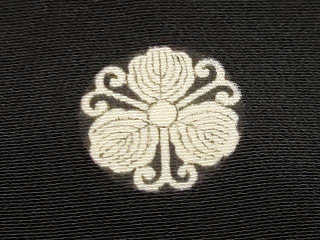 平和屋着物■豪華黒留袖 駒刺繍 菱繋ぎ 正絹 逸品 AABD9553st
