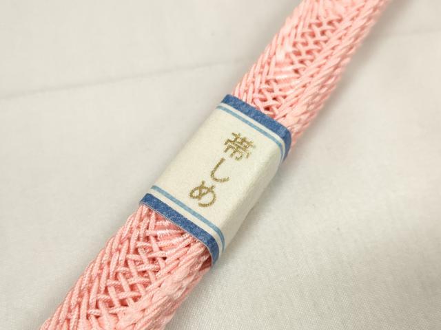 平和屋着物*夏物 和装小物 帯締め・帯揚げセット 絽 流水萩桔梗地紋 逸品 未使用 DAAV8513zzz