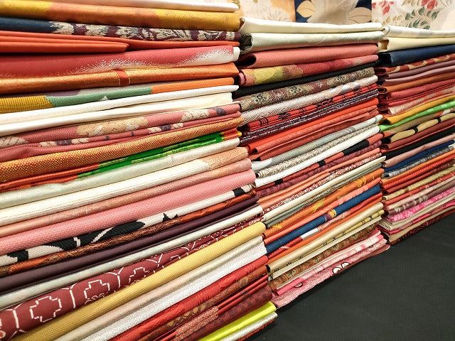 平和屋本店■名古屋帯 まとめて100点 鳳凰 花柄 刺繍 金糸 銀糸 など 着用可能多数 未使用品あり 全て正絹 se3815