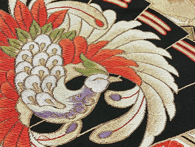 平和屋着物■袋帯 西陣 まとめて100点 鳳凰 向い鶴 孔雀 人物 向い蝶 風景 更紗 七宝 正倉院 佐賀錦 金銀糸 未使用品あり 全て正絹 mmm967