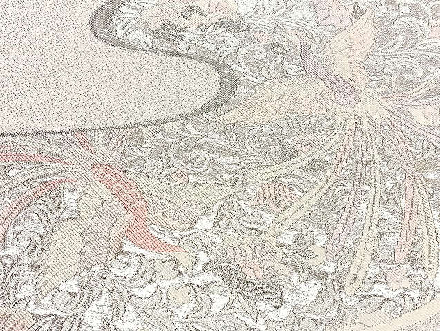 平和屋着物■袋帯 西陣 まとめて100点 鳳凰 鶴 尾長鳥 向い鳥 人物 蝶 風景 更紗 松竹梅 七宝 正倉院 金銀糸 未使用品あり 全て正絹 mmm965
