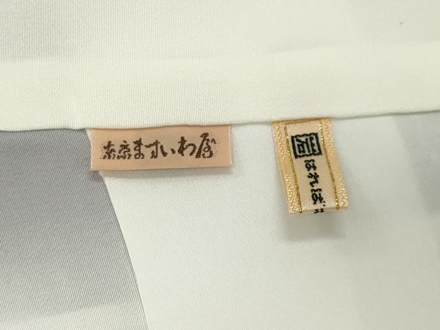 平和屋着物●上質な色無地 紋意匠 薄色 ますいわ屋扱い 正絹 逸品 CABA9643gh
