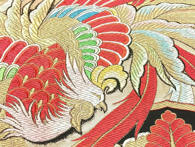 平和屋着物■袋帯 西陣 まとめて100点 鳳凰 向い鶴 孔雀 向い蝶 更紗 花柄 七宝 正倉院 刺繍 金銀糸 など 未使用品あり 全て正絹 mmm976