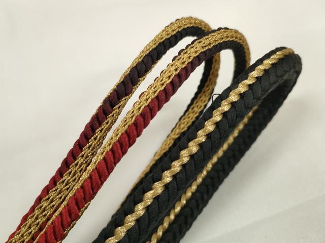 平和屋着物●和装小物 帯締め・帯揚げセット 振袖用 総絞り 亀甲花文 金糸 逸品 未使用 DABA7142zzz