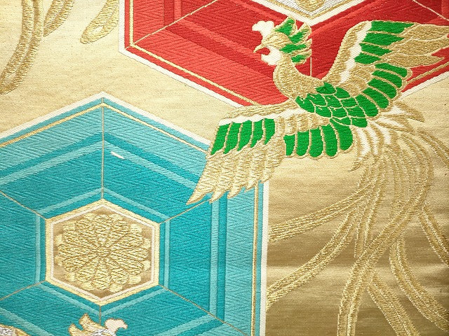 平和屋本店■袋帯 西陣 まとめて100点 鳳凰 蝶 更紗 花柄 宝相華 楽器 佐賀錦 金銀糸 など 着用可能多数 未使用品あり 全て正絹 se3831