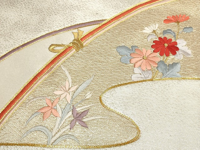 平和屋本店■名古屋帯 まとめて100点 孔雀 蝶 風景 花柄 手描き 駒刺繍 金銀糸 など 着用可能多数 未使用品あり 全て正絹 se3830