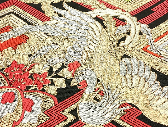 平和屋着物■袋帯 西陣 まとめて100点 鳳凰 向かい鶴 孔雀 人物 蝶 風景 更紗 花柄 正倉院 金銀糸 など 未使用品あり 全て正絹 mmm991