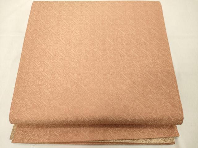 平和屋着物◎両面 六通柄袋帯 蜀江花文 正絹 逸品 DABA5340cd