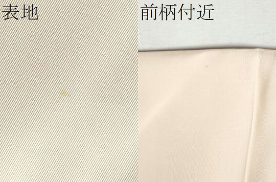 平和屋着物●塩瀬 九寸名古屋帯 作家物 枝花文 金彩 正絹 逸品 CABB5737hy