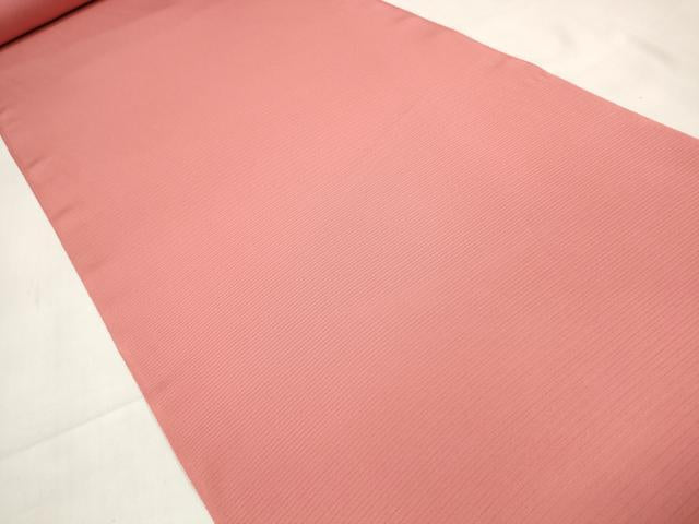 平和屋着物*夏物 色無地 反物 着尺 駒絽 堅牢染 五泉 虹の華 真朱色 皇室献上織工場謹製 逸品 未使用 DABA7352zzz
