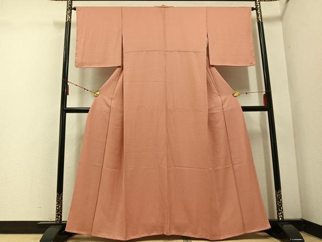 平和屋着物●江戸小紋 角通し 正絹 逸品 AABE8089ph
