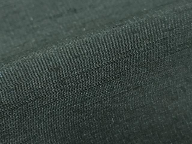 平和屋着物●男性 紬 アンサンブル 紺色 正絹 逸品 DABA4106az
