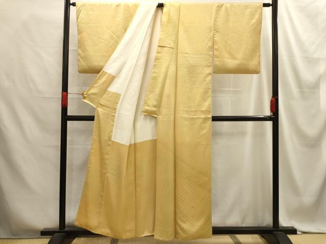 平和屋着物■色留訪問着 青海波地紋 暈し染め 正絹 逸品 AABE6177sx