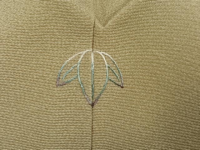 平和屋着物●本加賀友禅作家 金丸充夫 訪問着 枝花文 正絹 逸品 AABF0003ph