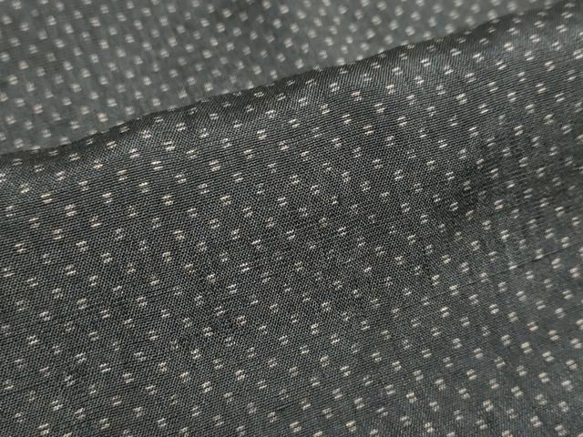 平和屋着物●男性 紬 アンサンブル 抽象文様 正絹 逸品 未使用 DABB0307ud