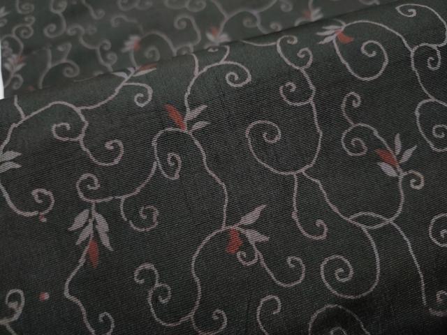 平和屋着物●本場筑前博多織 両面 全通柄 京袋帯 唐草文 献上 正絹 逸品 CABB9349hy