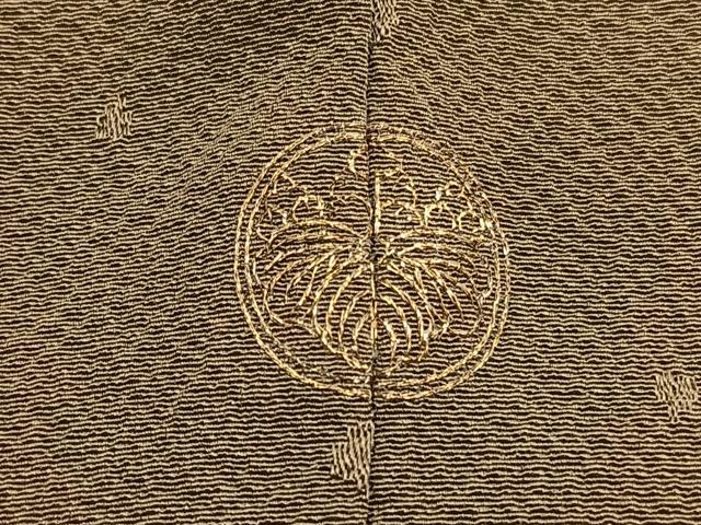 平和屋着物▼訪問着 駒刺繍 束ね熨斗松竹梅 正絹 逸品 BAAW3398hv