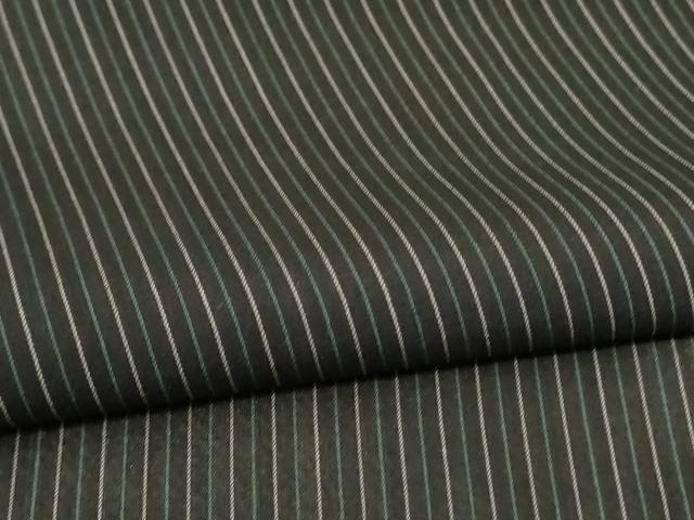 平和屋着物*夏物 小紋 紗 縞 正絹 逸品 AABE9012jd