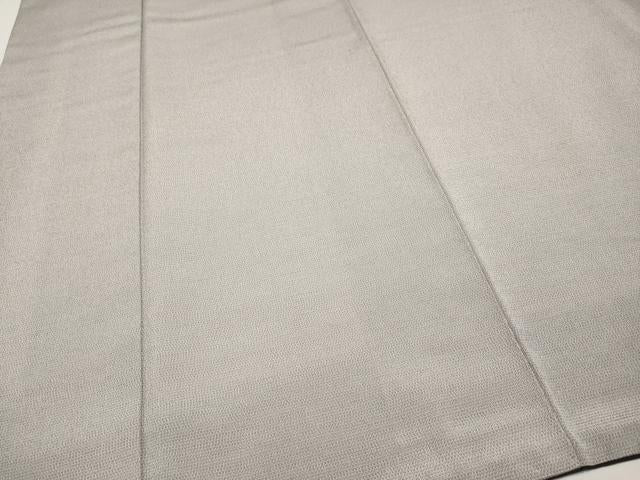 平和屋本店●極上 本塩沢 やまだ織 高橋礼子作 枯野色地 証紙付き 逸品 CYAA5072s6