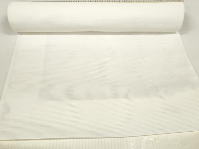 平和屋着物*夏物 長襦袢 反物 着尺 平絽 生成り色 洗える着物 未使用 DABA7661zzz