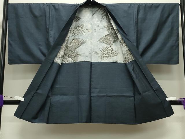 平和屋着物●男性 本場大島紬 アンサンブル 100亀甲 総詰め 正絹 逸品 CABB0241gh
