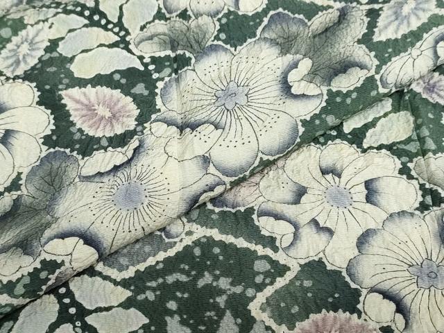 平和屋着物●訪問着 作家物 絞り 辻が花 暈し染め 正絹 逸品 DABB0417ud