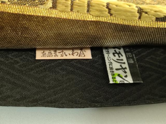 平和屋着物●極上 創業280年 誉田屋源兵衛 六通柄袋帯 唐織 菊 金糸 ますいわ屋扱い 逸品 DZAB3947kh6