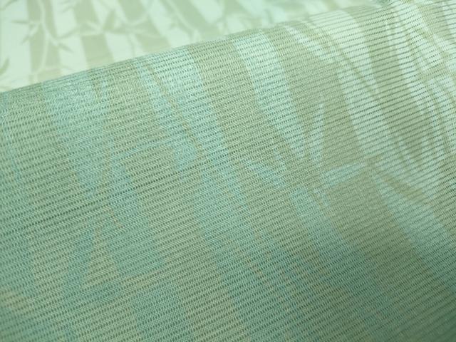平和屋着物*夏物 訪問着 絽 笹竹文 暈し染め 洗える着物 DABA4478az