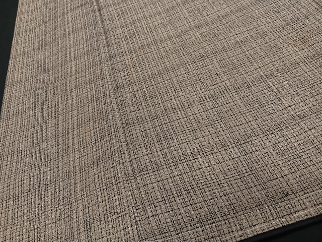 平和屋着物■男性 紬 格子 正絹 逸品 CABB9063xe