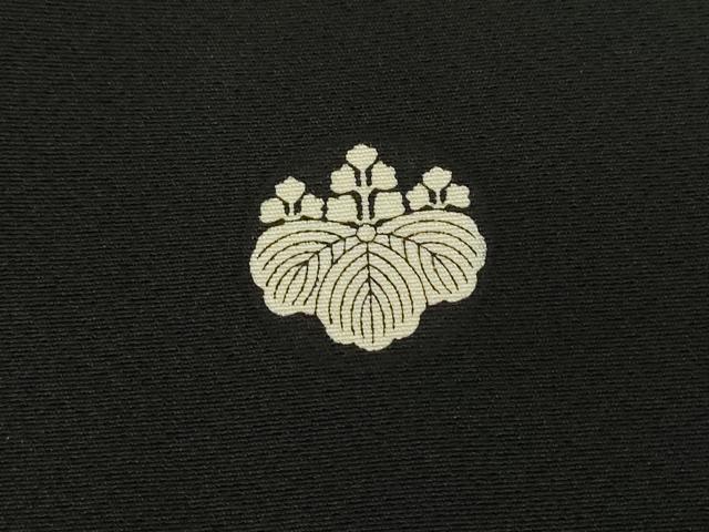 平和屋着物●豪華黒留袖 駒刺繍 菊尽くし 金彩 正絹 逸品 DABG0022az