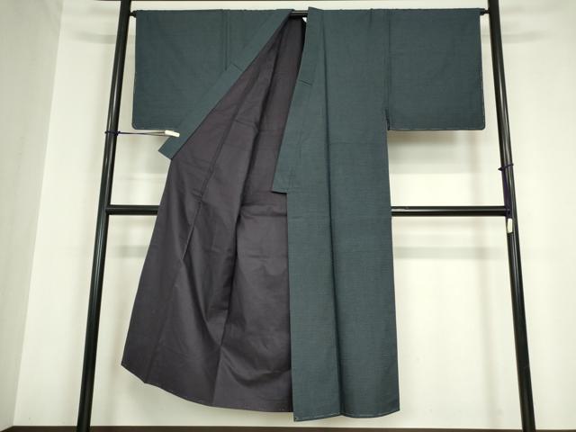 平和屋着物●男性 本場大島紬 100亀甲 総詰め 正絹 逸品 DABA4592az