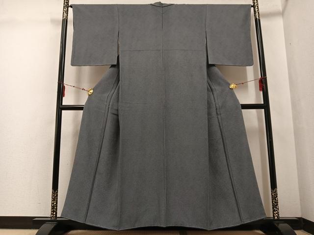 平和屋着物●江戸小紋 行儀 正絹 逸品 未使用 AABF4462ph