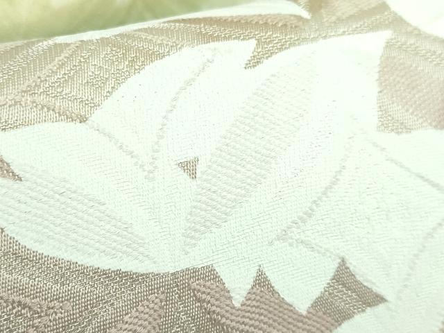 平和屋着物●極上 九寸名古屋帯 七宝舞桜 逸品 DZAB4203kh6