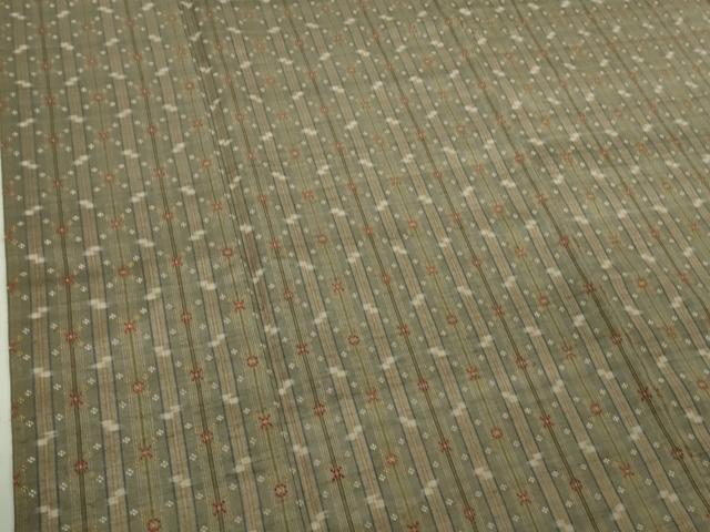 平和屋本店●極上 本場琉球 読谷山花織 紬 比嘉マサ子作 ますいわ屋扱い 証紙付き 逸品 DZAA4126kh6