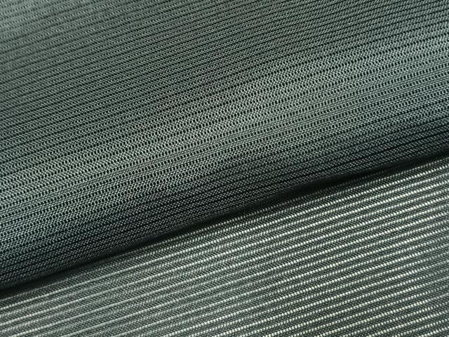 平和屋着物*夏物 色無地 絽 御召茶色 洗える着物 AABF5688fy
