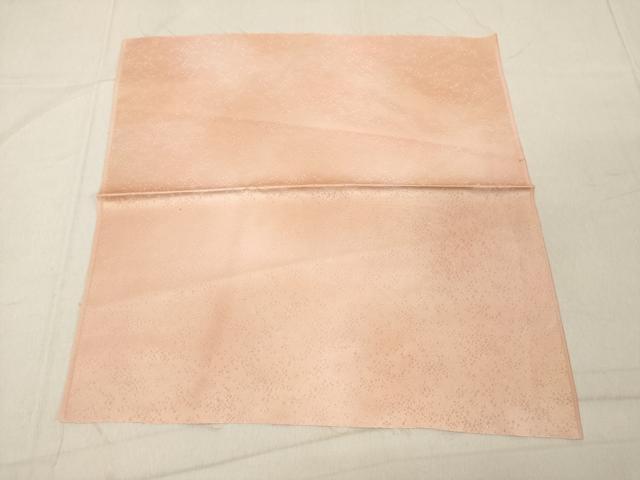 平和屋着物■上質な小紋 霞文 暈し染め 反端付き 正絹 逸品 DABB8894cd
