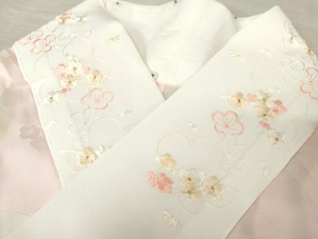 平和屋着物●豪華振袖・長襦袢(無双仕立て)セット 辻が花 草花文 暈し染め 金彩 銀通し地 半衿刺繍 正絹 逸品 AABF6634cs